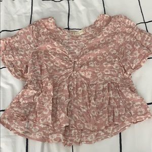 Floral flowy top